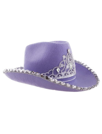 Funny Fashion Cowboyhoed met kroon diverse kleuren