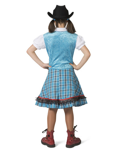 Funny Fashion Cowgirl jurkje Blue Bird meiden
