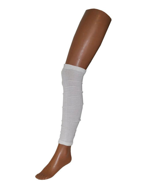 Funny Fashion Crème kleur beenwarmers 60cm