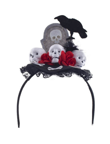 Funny Fashion Diadeem doodskoppen