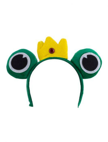 Funny Fashion Diadeem kikker met kroon