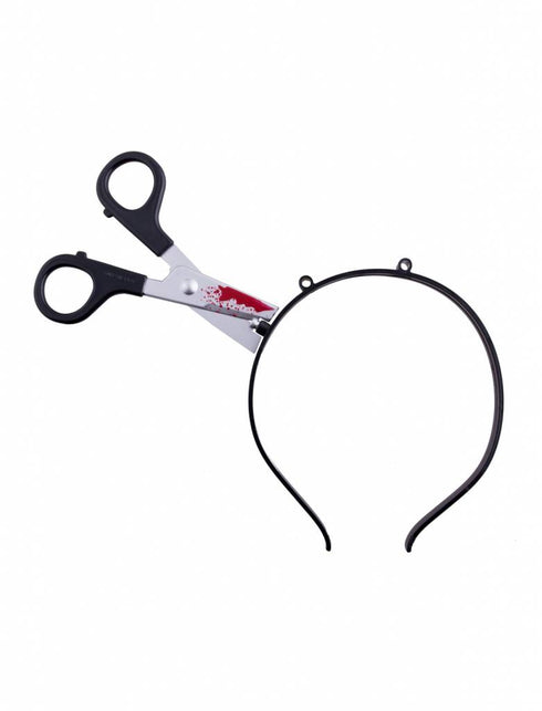 Funny Fashion Diadeem schaar door hoofd