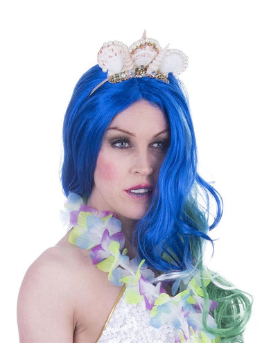 Funny Fashion Diadeem zeemeermin schelpen