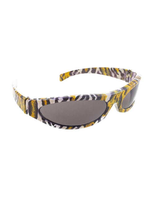 Funny Fashion Disco bril met dieren print