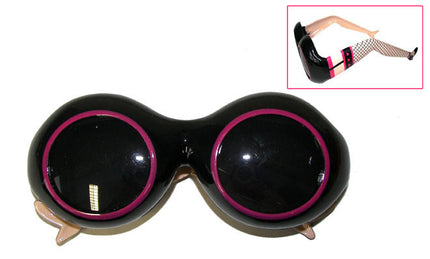 Funny Fashion Disco bril met sexy benen