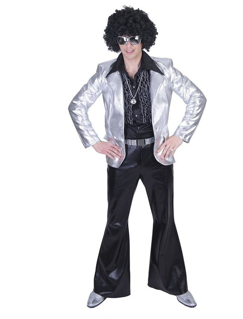 Funny Fashion Disco broek Fever zwart
