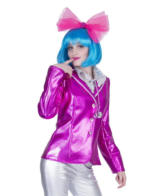 Funny Fashion Disco Fever jas roze/fuchsia dames