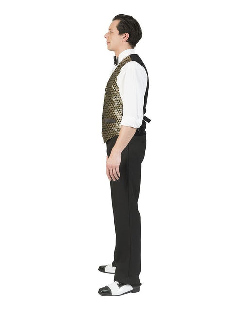 Funny Fashion Disco Gilet Herman goud heren