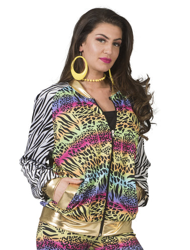 Funny Fashion Disco jasje Olivia dieren print