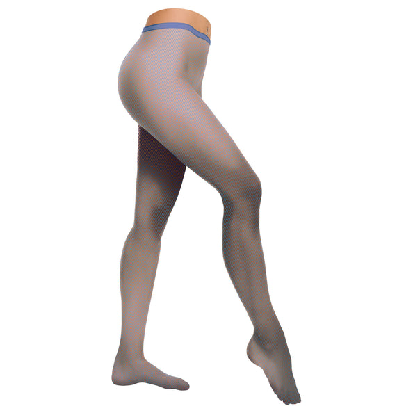 Funny Fashion Donkerblauwe visnet  disco net panty