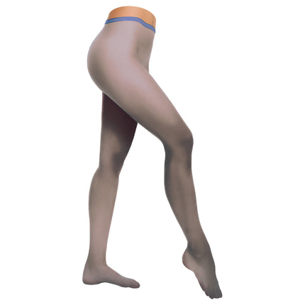 Funny Fashion Donkerblauwe visnet  disco net panty