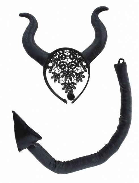 Funny Fashion Duivel verkleed set 2glg