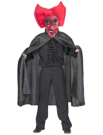 Funny Fashion Duivelsmakser met cape