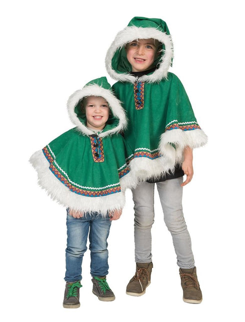 Funny Fashion Eskimo Kimi cape voor babys