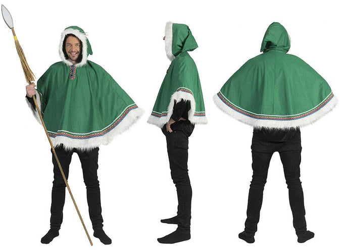 Funny Fashion Eskimo Kimi Heren cape