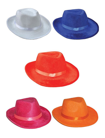 Funny Fashion Fedora hoed Sven in verschillende kleuren