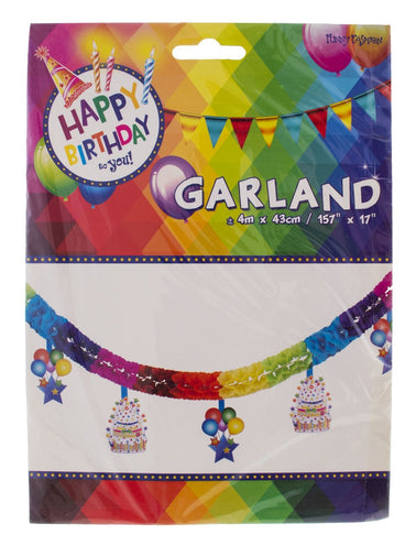 Funny Fashion Feestslinger Happy Birthday