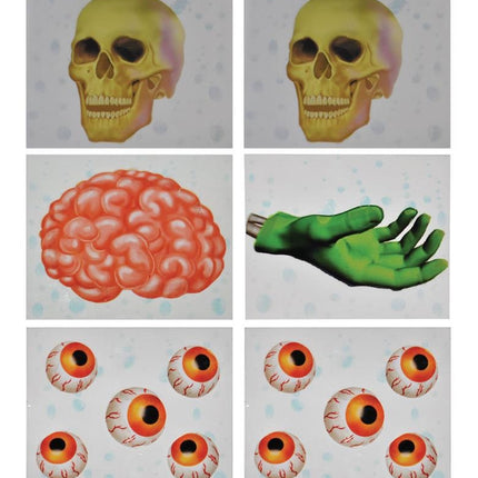 Funny Fashion Fles stickers Halloween