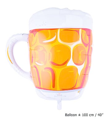Funny Fashion Folie ballon bierpul Oktoberfest