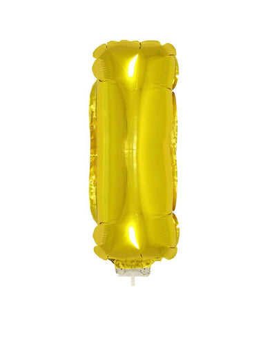 Funny Fashion Folie ballon letter I Goud