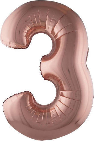 Funny Fashion Folieballon 102 cm rose goud