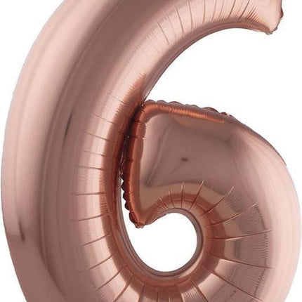 Funny Fashion Folieballon 102 cm rose goud