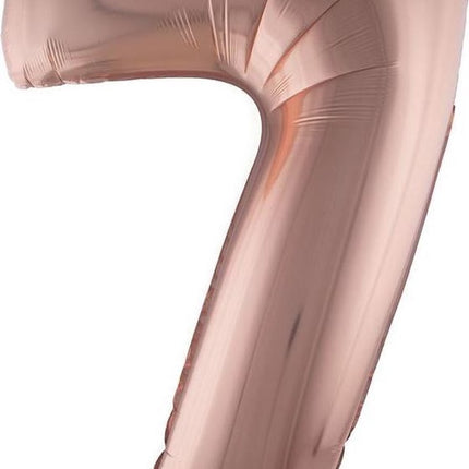 Funny Fashion Folieballon 102 cm rose goud