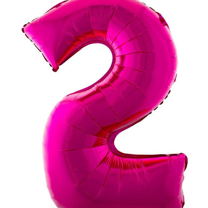 Funny Fashion Folieballon 102 cm roze