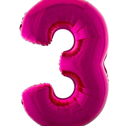 Funny Fashion Folieballon 102 cm roze