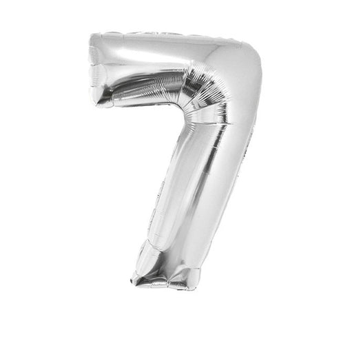 Funny Fashion Folieballon 102 cm zilver