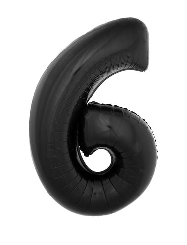 Funny Fashion Folieballon 102 cm zwart