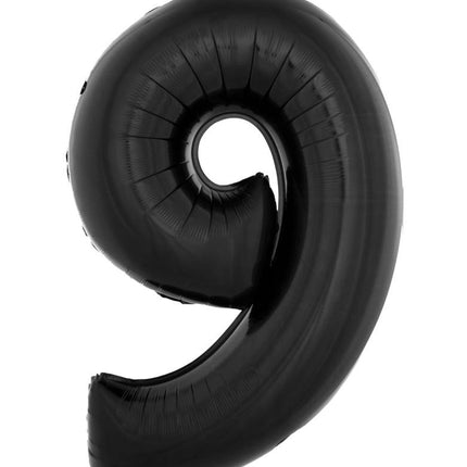 Funny Fashion Folieballon 102 cm zwart