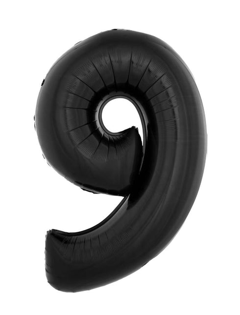 Funny Fashion Folieballon 102 cm zwart