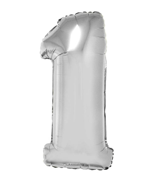 Funny Fashion Folieballon 82 cm zilver