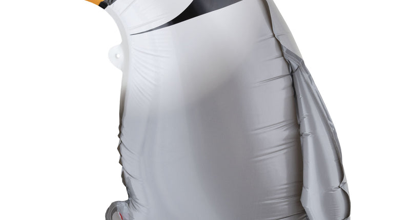 Funny Fashion Folieballon wandelende pinguin