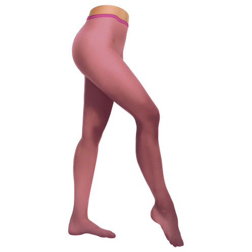 Funny Fashion Fuchsia roze visnet panty