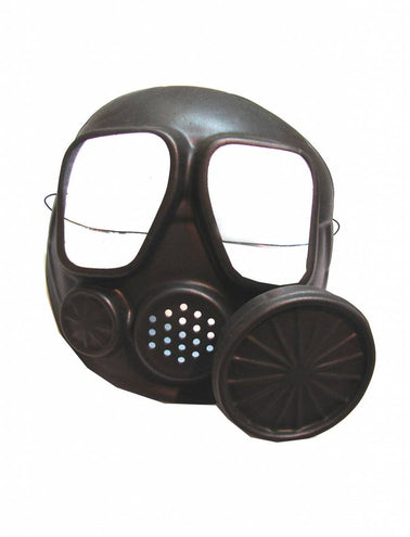 Funny Fashion Gasmasker in zwart