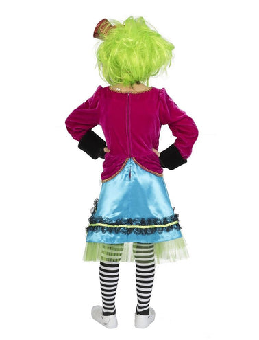 Funny Fashion Gek Mad Hatter pak meisje