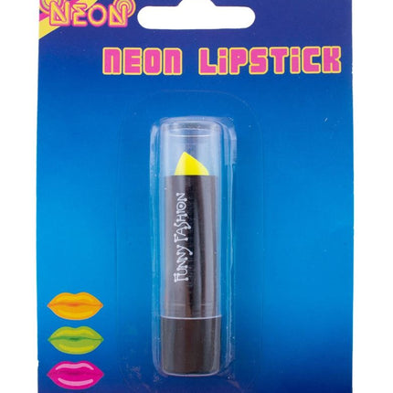 Funny Fashion Gele blacklight lippenstift
