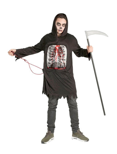 Funny Fashion Gewaad met borststuk en nepbloed