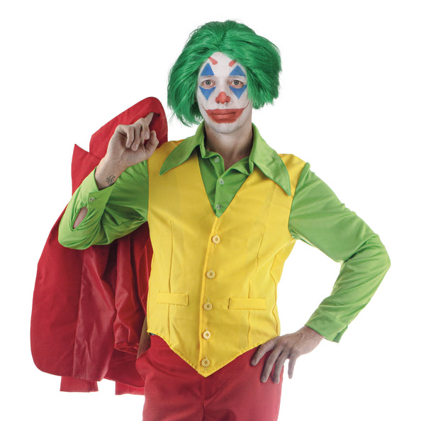 Funny Fashion Gilet Joker in geel