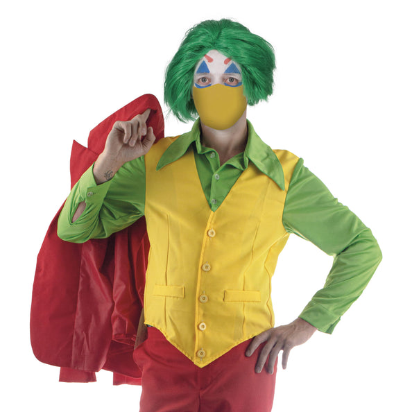 Funny Fashion Gilet Joker in geel