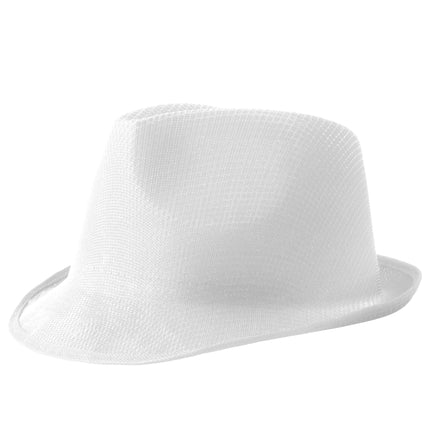 Funny Fashion Gleufhoedje wit goedkoop