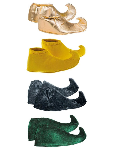 Funny Fashion Gouden elf overschoenen volwassenen