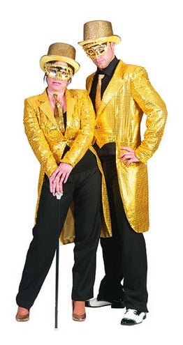 Funny Fashion Gouden slipjas deluxe