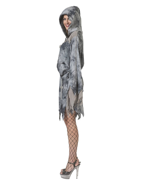 Funny Fashion Grijs demonen pak Lady Midday