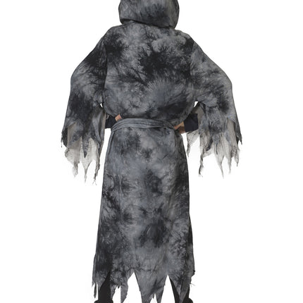 Funny Fashion Grijs demonen pak Simon kinderen