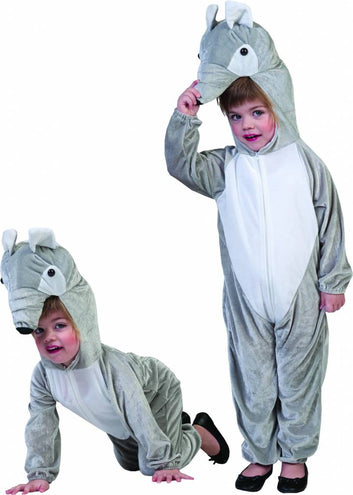 Funny Fashion Grijs troeteldier kostuum