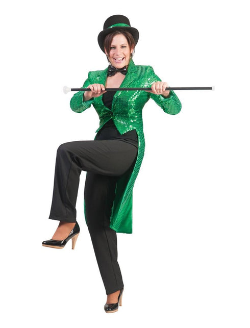 Funny Fashion Groene glitter slipjassen