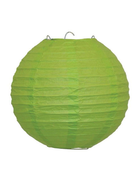 Funny Fashion Groene lampion 25cm